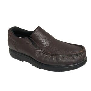 SAS Side Gore‎ Brown Cordovan Slip On Comfort Shoes Loafers Men's 11.5 M